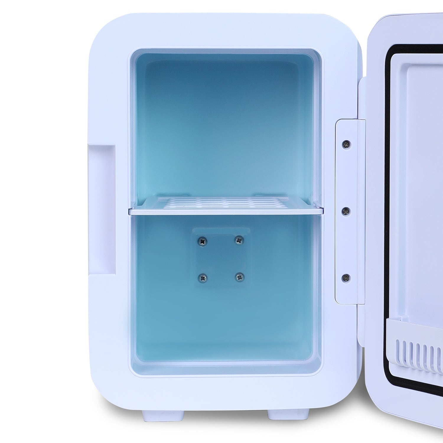 Vybe Mini Beauty Fridge (6 Liter):Ac/Dc Portable Thermoelectric Cooler & Warmer.Also Used As Car Mini Fridge For Long Travel.Used To Store - Serums,Moisturizers,Toners, Cream,Nail Polish (Vybe1003)