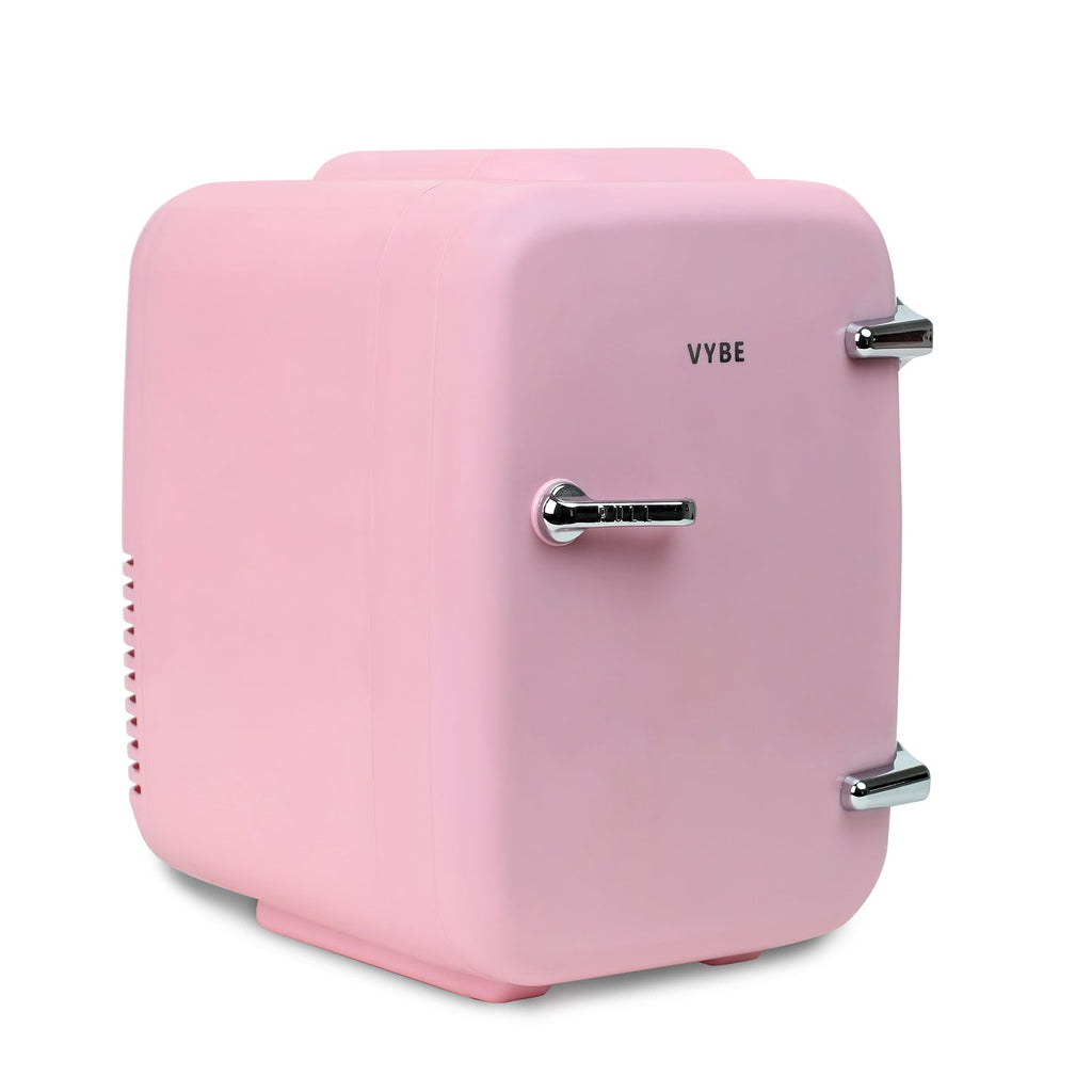 Vybe Mini Beauty Fridge (4 Liter):Ac/Dc Portable Thermoelectric Cooler & Warmer.Also Used As Car Mini Fridge For Long Travel.Used To Store - Serums,Moisturizers,Toners, Cream,Nail Polish (Vybe1004)