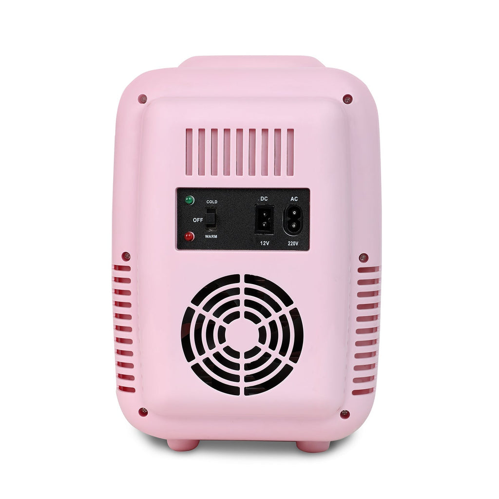 Vybe Mini Beauty Fridge (4 Liter):Ac/Dc Portable Thermoelectric Cooler & Warmer.Also Used As Car Mini Fridge For Long Travel.Used To Store - Serums,Moisturizers,Toners, Cream,Nail Polish (Vybe1004)