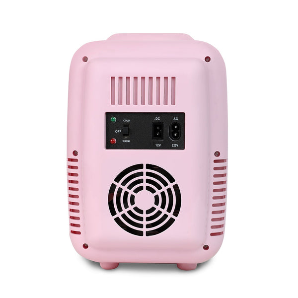 Vybe Mini Beauty Fridge (4 Liter):Ac/Dc Portable Thermoelectric Cooler & Warmer.Also Used As Car Mini Fridge For Long Travel.Used To Store - Serums,Moisturizers,Toners, Cream,Nail Polish (Vybe1004)